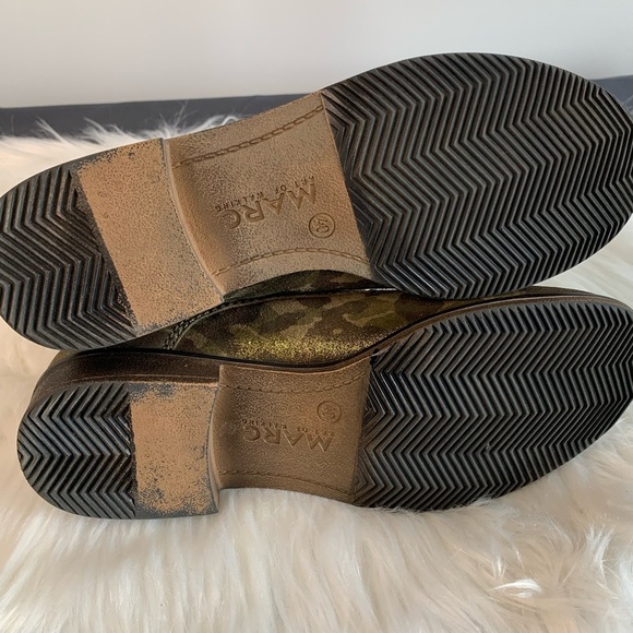 Marc Art of Walking Camouflage Lace-Up Ankle Boots - Picture 8 of 9